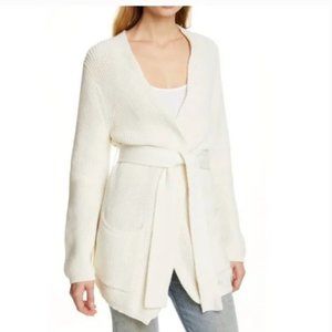Jenni Kayne Belted Cardigan, cream, medium